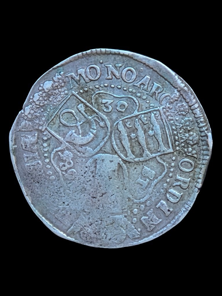 30 Stuiver West-Friesland 1686, Vóór koninkrijk, Zilver, Losse munt, Overige waardes