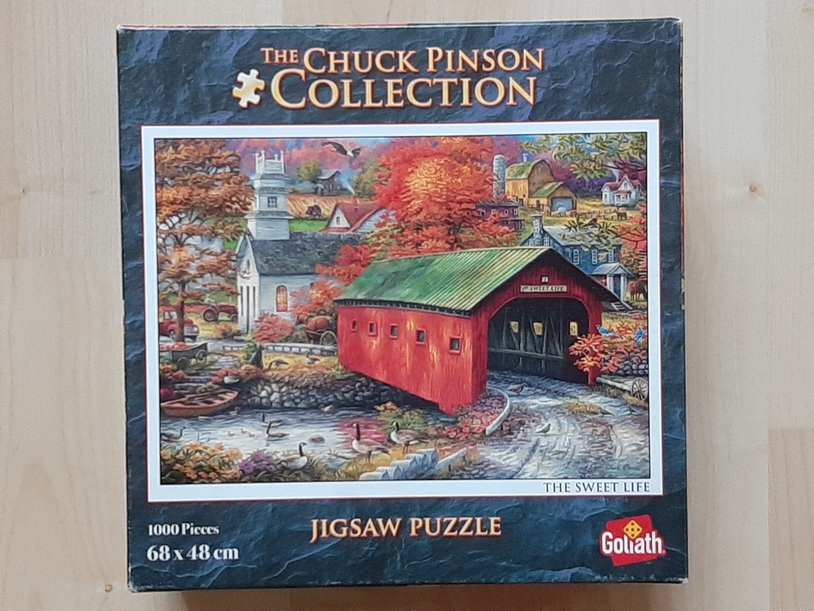 Chuck Pinson Collection Jigsaw Puzzel - The Sweet Life, Ophalen of Verzenden, 500 t/m 1500 stukjes, Zo goed als nieuw, Legpuzzel