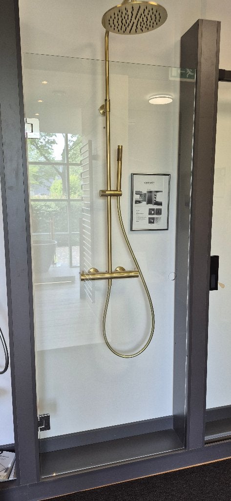 Novellini D-sign douchedeur 79 cm, Ophalen, Nieuw, Glas, Douche