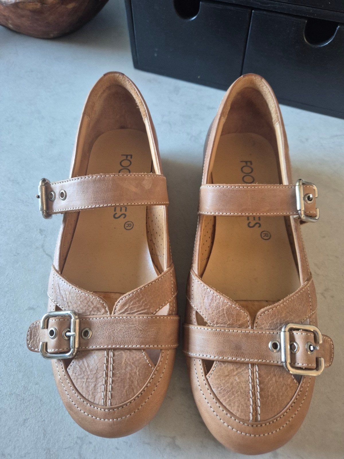 Footnotes Ballerina's - Zo goed als nieuw, Ophalen of Verzenden, Zo goed als nieuw, Beige