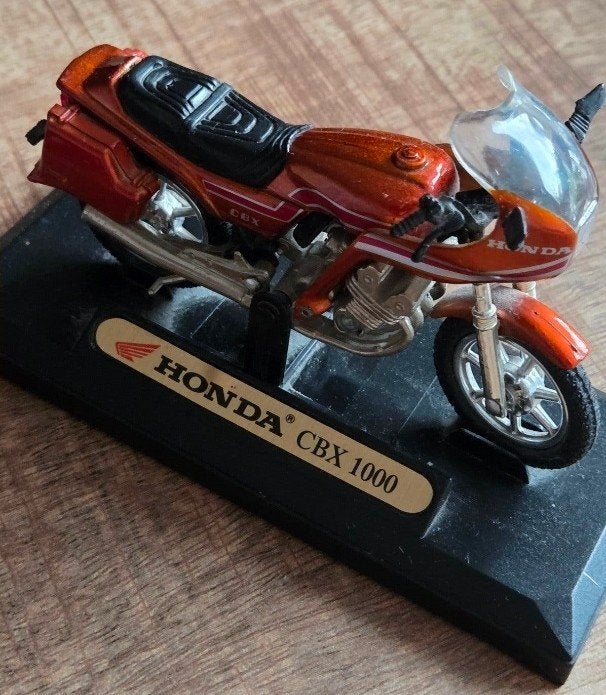 Honda CBX 1000 modelmotor - Oranje, Ophalen