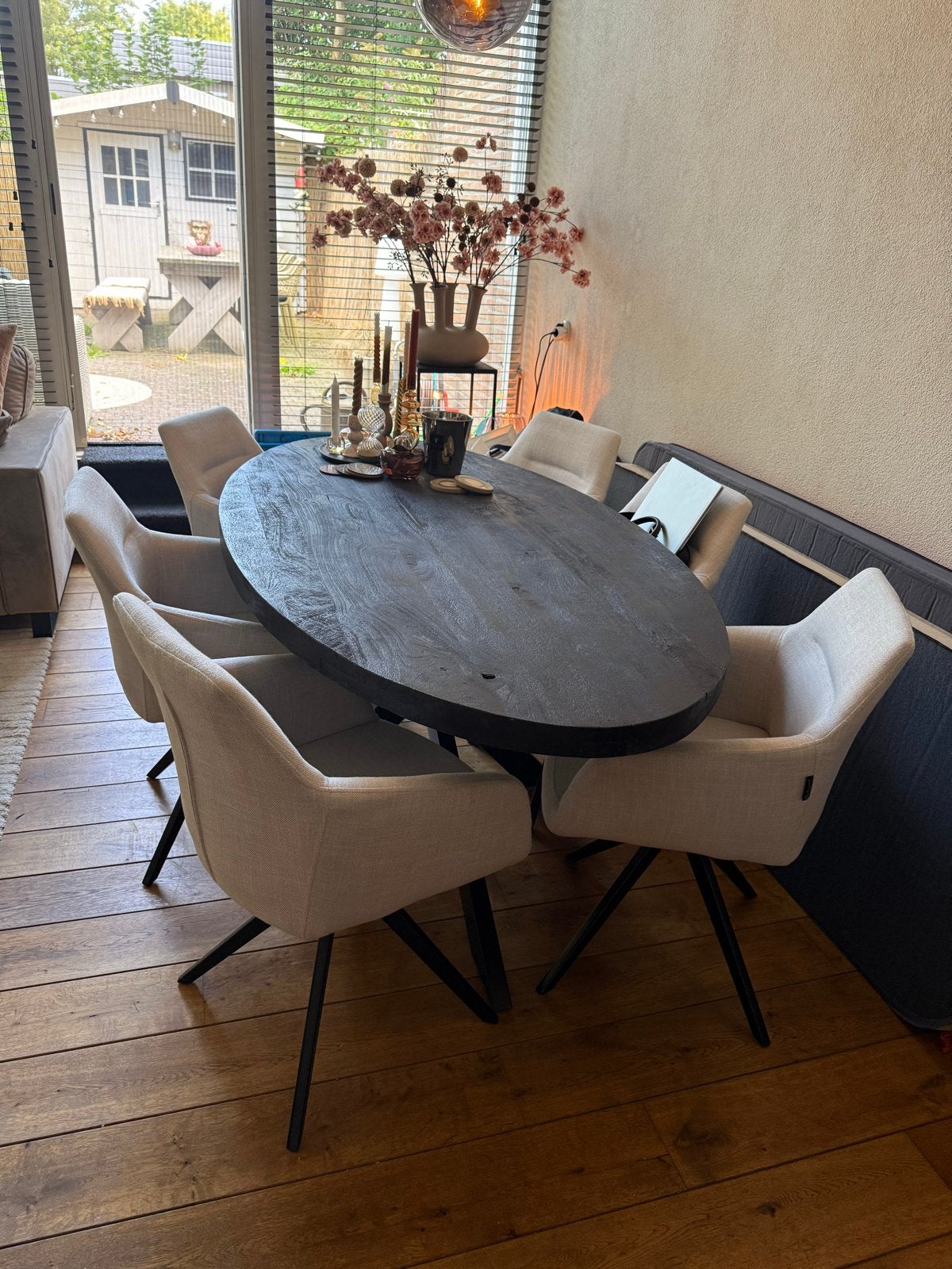 6x Form eetkamerstoelen, Ophalen, Overige kleuren, Zo goed als nieuw, Vijf, Zes of meer stoelen