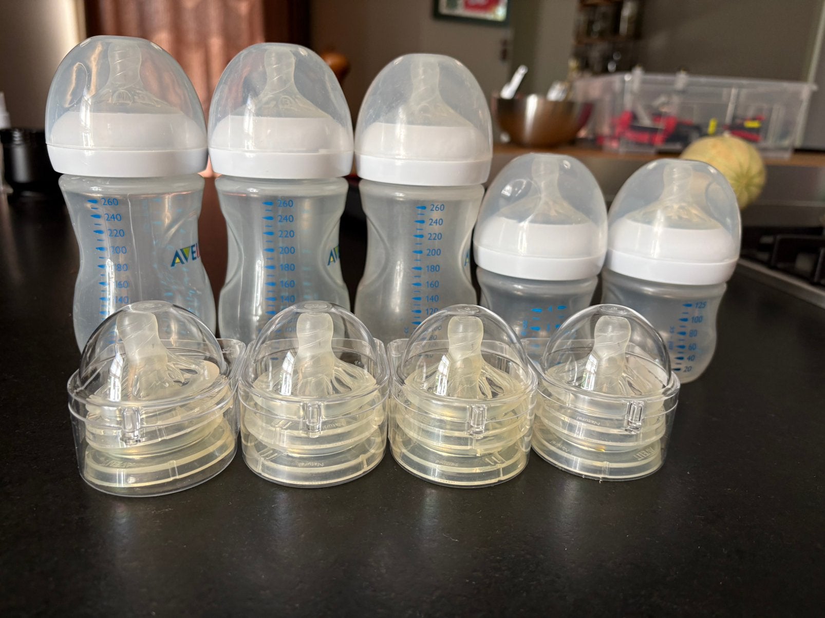 Avent flessen incl. Spenen, Ophalen of Verzenden, Gebruikt, Babyfles, Philips Avent