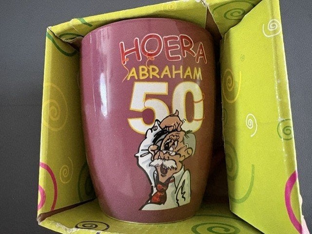 abraham mok hoera abraham 50 nieuw in cadeau doos, Ophalen of Verzenden, Nieuw, Abraham of Sarah