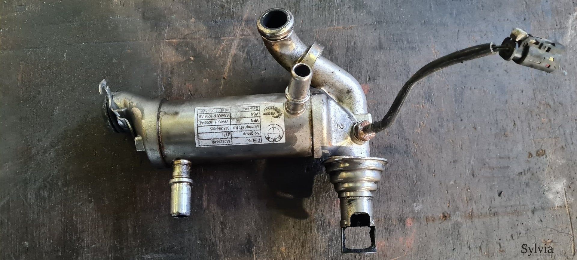EGR Uitlaatgaskoeler BMW 5 / X5 / X6 F07 E70 E71 N57 8509116, Gebruikt, -, -, Ophalen of Verzenden