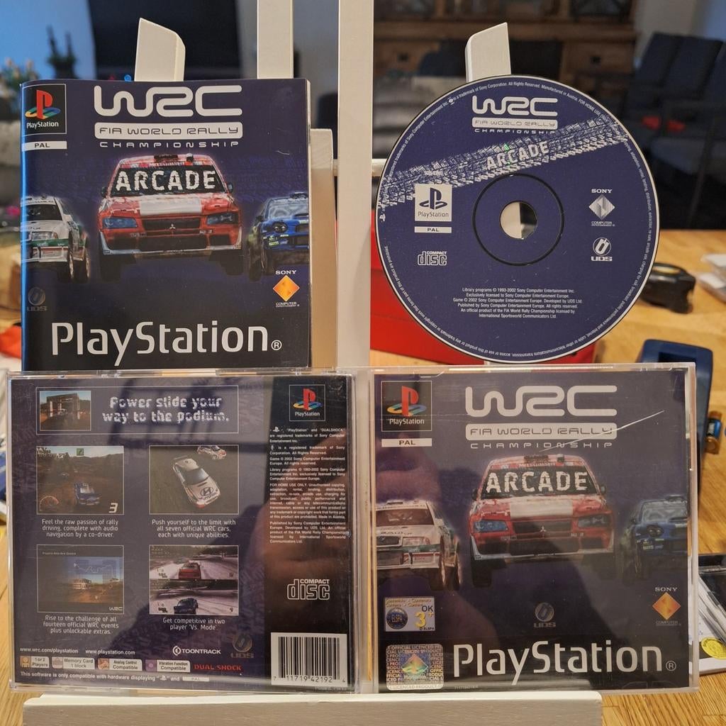 PS1 Fia World Rally Championship, 1 speler, Racen en Vliegen, Ophalen of Verzenden, Zo goed als nieuw