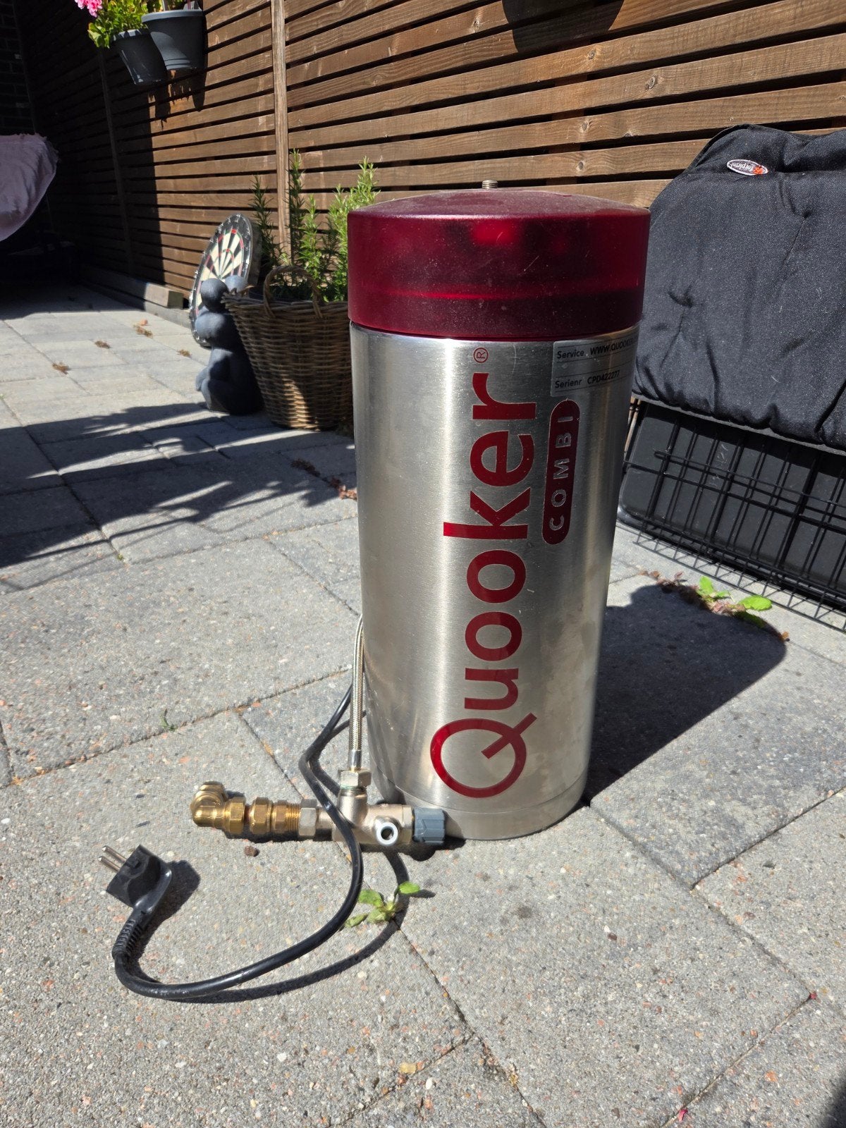 Quooker Combi+ E 7L boiler - Direct kokend water, Ophalen of Verzenden, Gebruikt