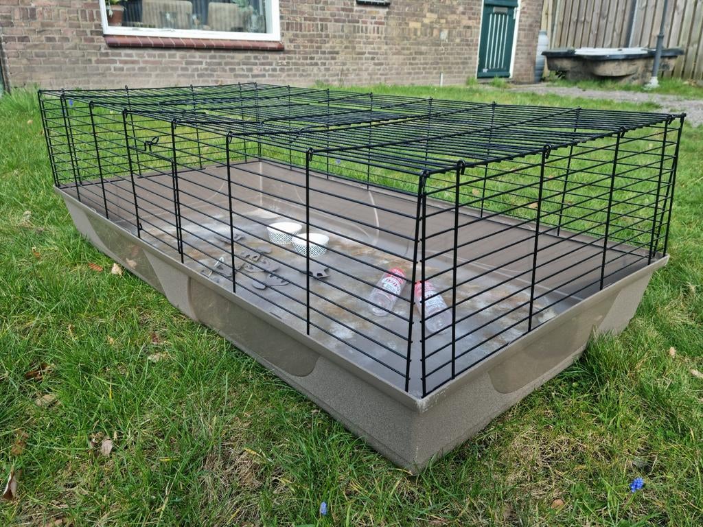 HET ALLERGROOTSTE BINNEN VERBLIJF! 140 x 68 x 43 Mokka Baldo, Dieren en Toebehoren, Knaagdieren en Konijnen | Hokken en Kooien
