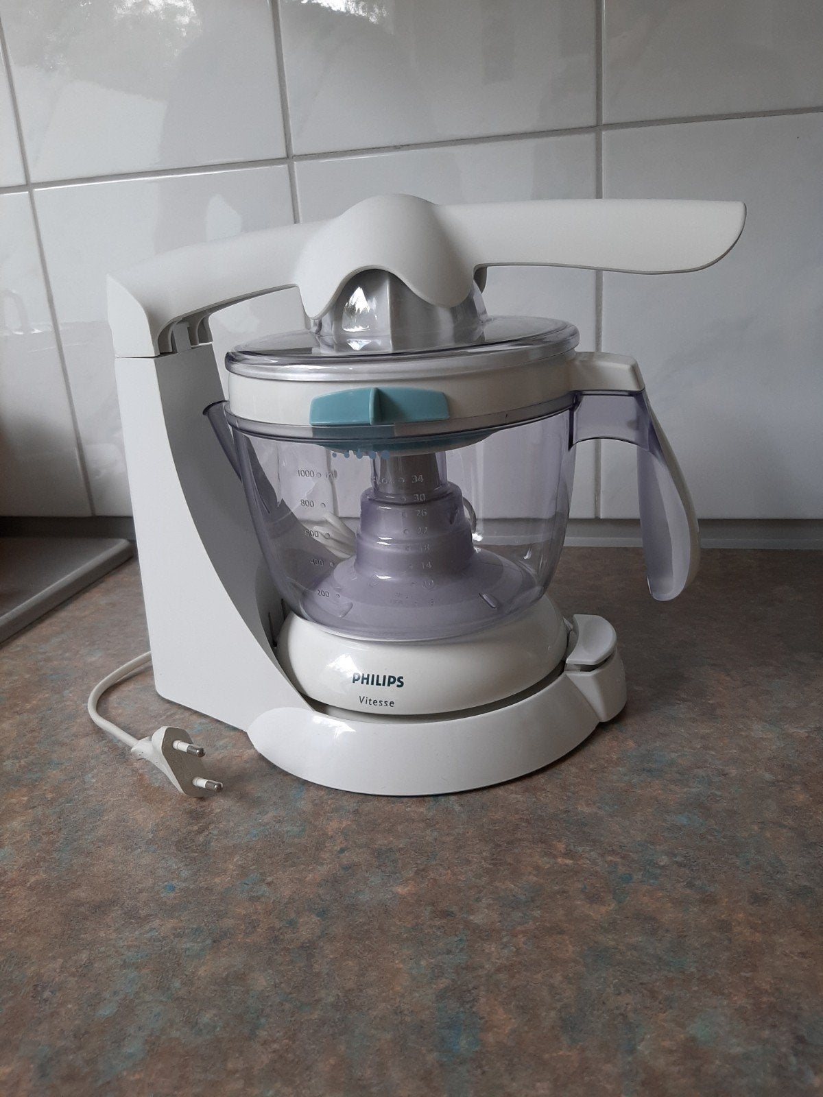 Citruspers Philips Vitesse/nieuwstaat/nooit gebruikt, Ophalen, Nieuw, Elektrisch, Citruspers