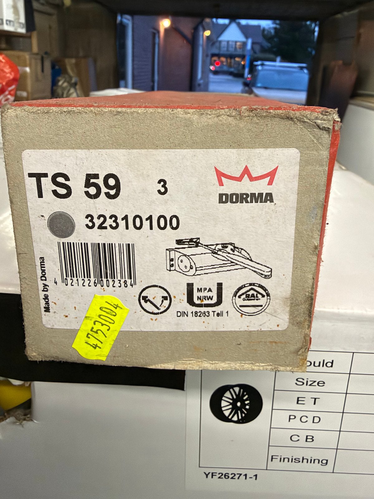 Nieuwe Dorma TS 59 Deurdranger - Zware Type, Ophalen of Verzenden, Nieuw, Overige typen