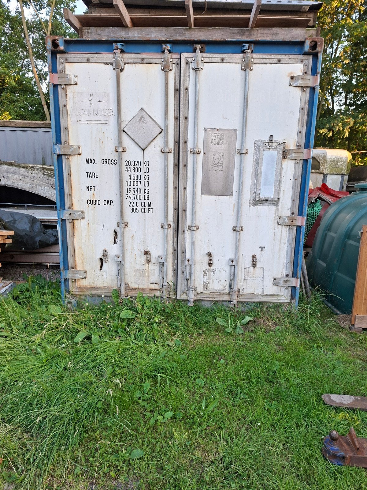 Opslagcontainer / geïsoleerd, Ophalen of Verzenden