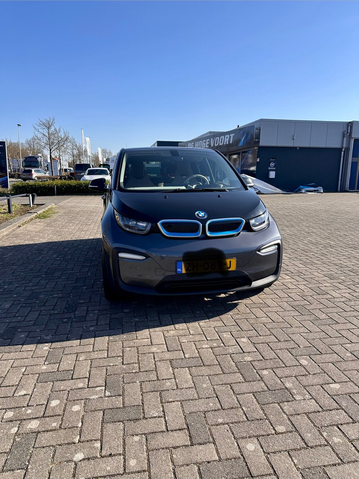 BMW i3 170pk (120 Ah) Aut 2019 Grijs, Auto's, Automaat, Achterwielaandrijving, 50 €/maand, 4 stoelen