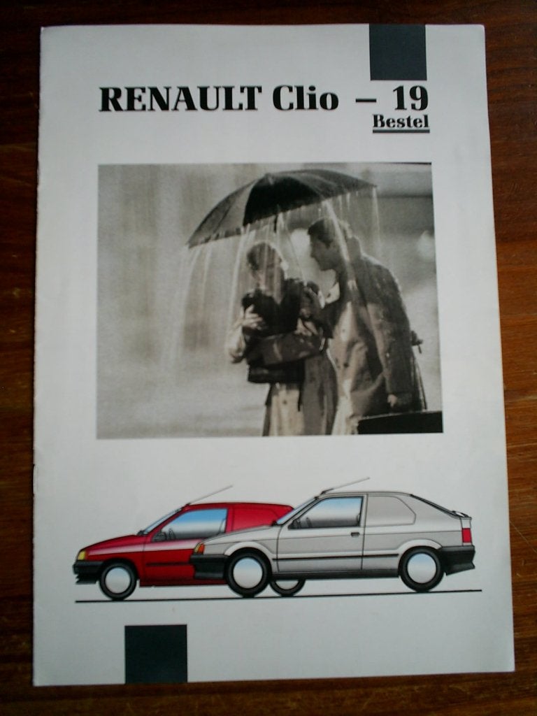 Renault Clio Bestel en Renault 19 Bestel, Verzenden, Zo goed als nieuw, Renault