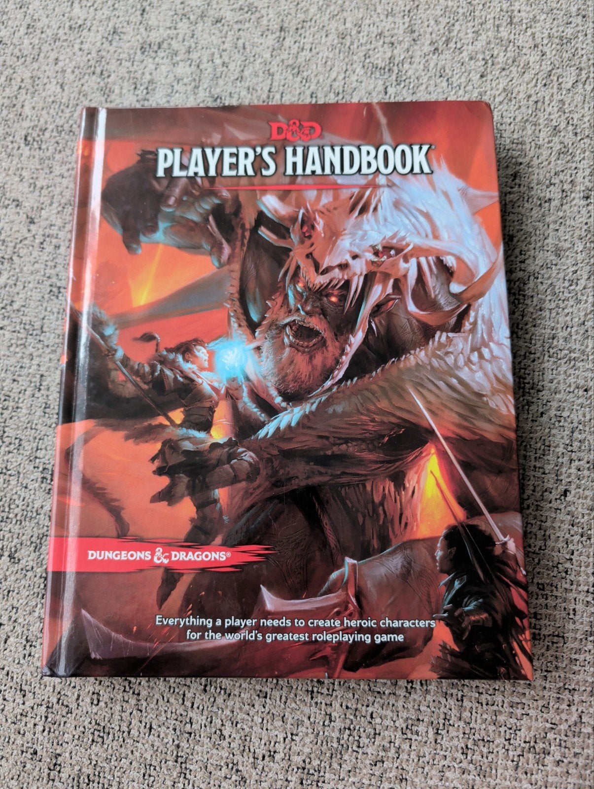 D&D 5e Player's Handbook - Essentieel voor elke speler, Boeken, Ophalen of Verzenden, Zo goed als nieuw, Wizards of the Coast