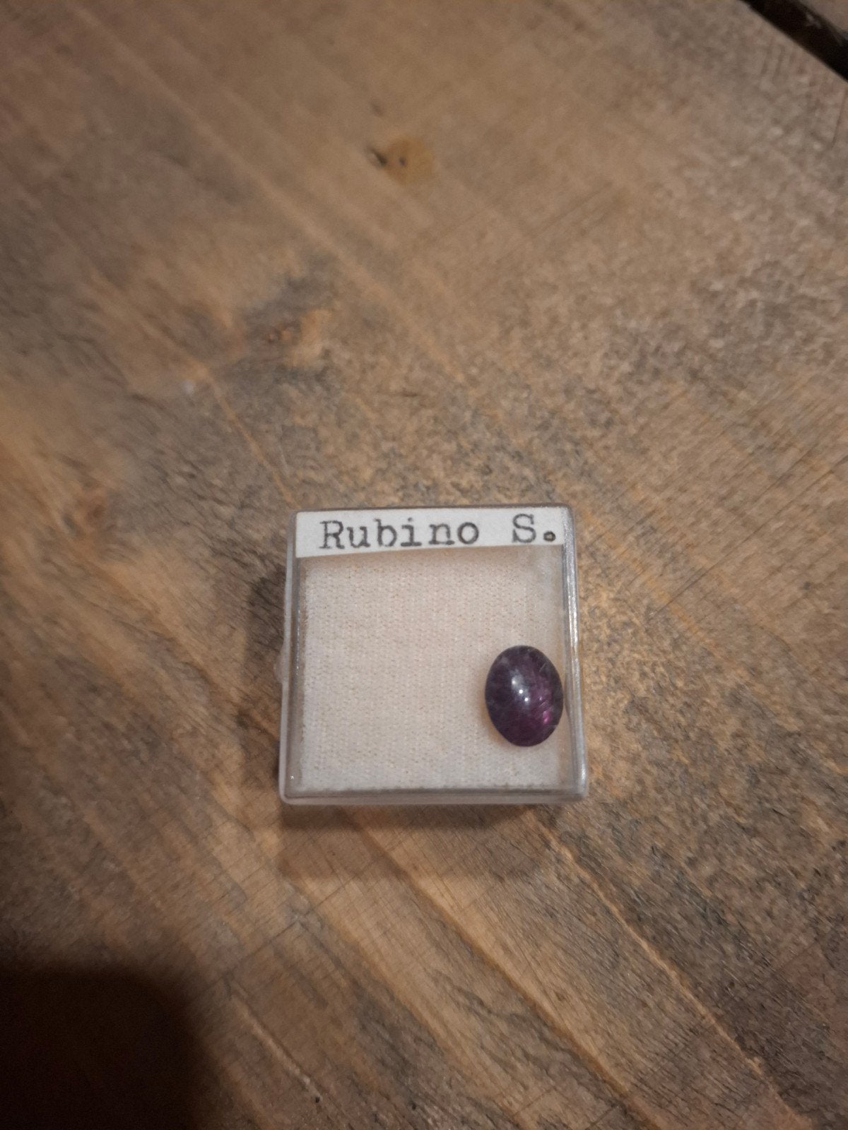 Rubino S. edelsteen uit India - 2.61 Ct, Sieraden, Tassen en Uiterlijk, Ophalen of Verzenden, Gebruikt