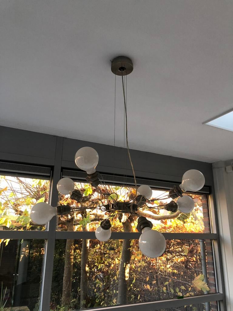Design lamp Matrix Otto Lumina en inclusief Philips lampen, Gebruikt, 50 tot 75 cm, Ophalen of Verzenden, Metaal