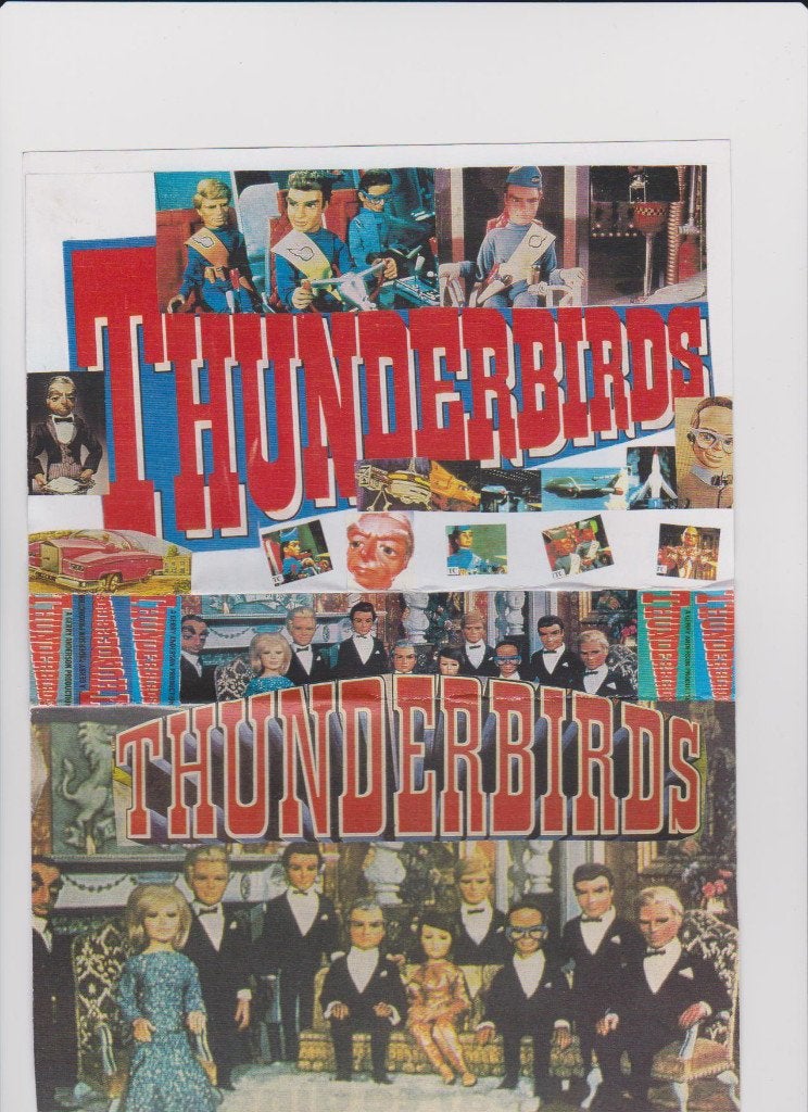 Thunderbirds : Rond 30 afleveringen op 8 VHS Video Banden, Alle leeftijden, Verzenden, Gebruikt, Poppen of Stop-motion