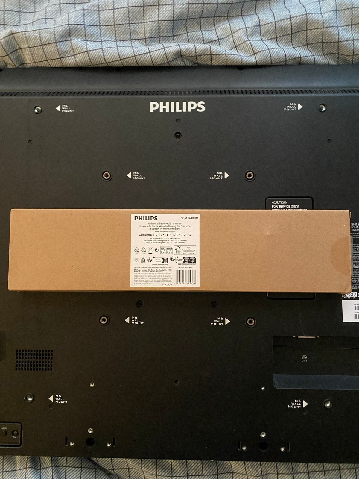 Philips SQM3440/01 Universele TV Muurbeugel new unopened, Ophalen of Verzenden, Nieuw