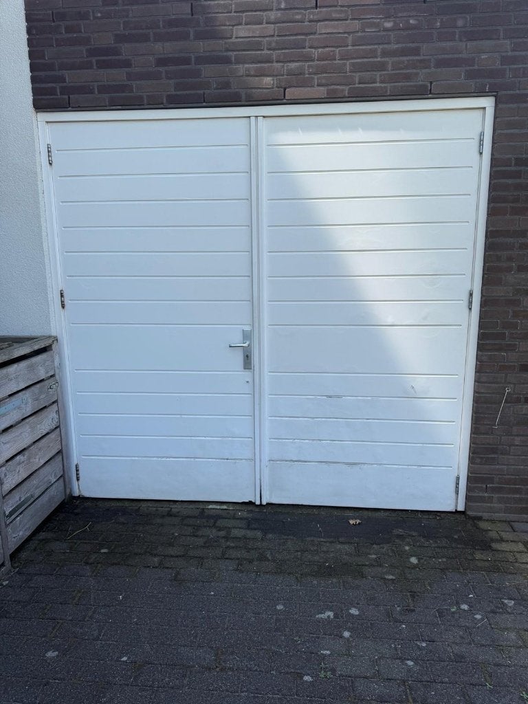 Garage deur gratis op halen, Ophalen, Gebruikt, Garagedeur, Hout