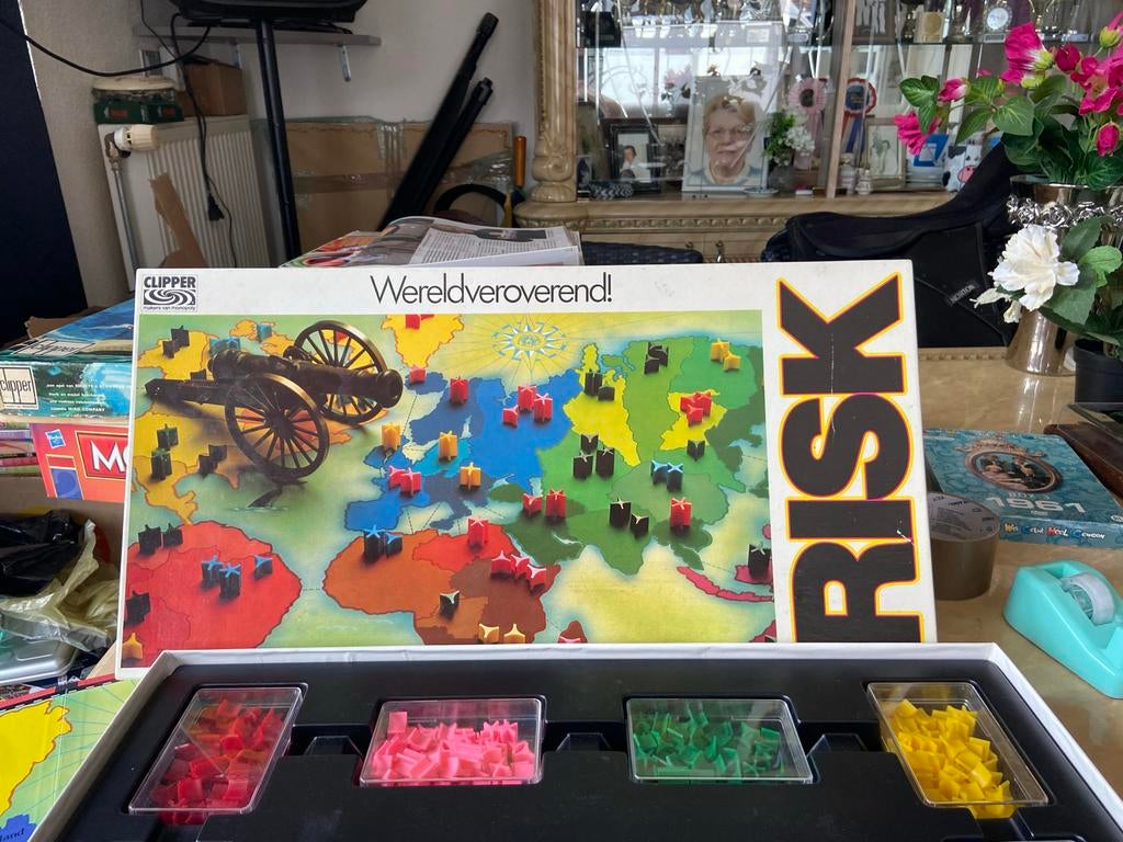 Risk Wereldveroverend! Bordspel - Clipper Editie, Drie of vier spelers, Ophalen of Verzenden, Zo goed als nieuw