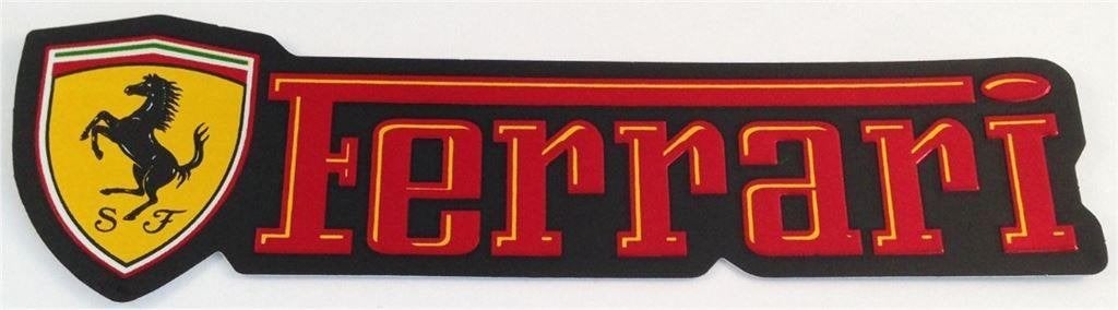 Ferrari metallic sticker #1, Verzenden