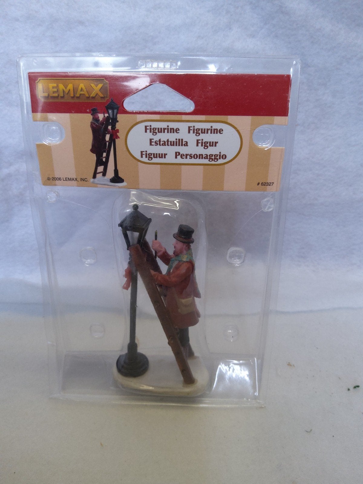 Lemax Lamplighter Figuur 62327 - Kerstdorp Accessoire B2, Ophalen of Verzenden, Zo goed als nieuw