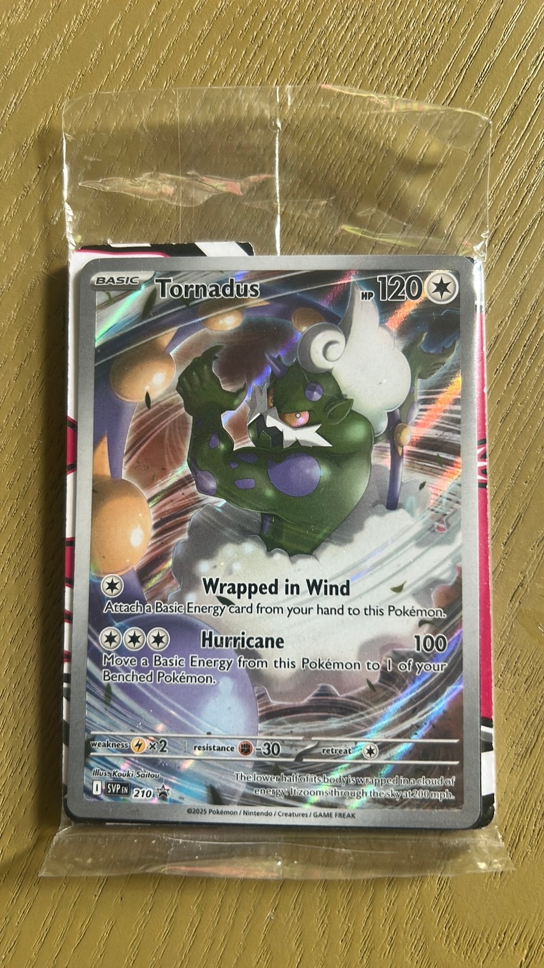 Tornadus #210 Sealed Promo, Verzenden, Zo goed als nieuw