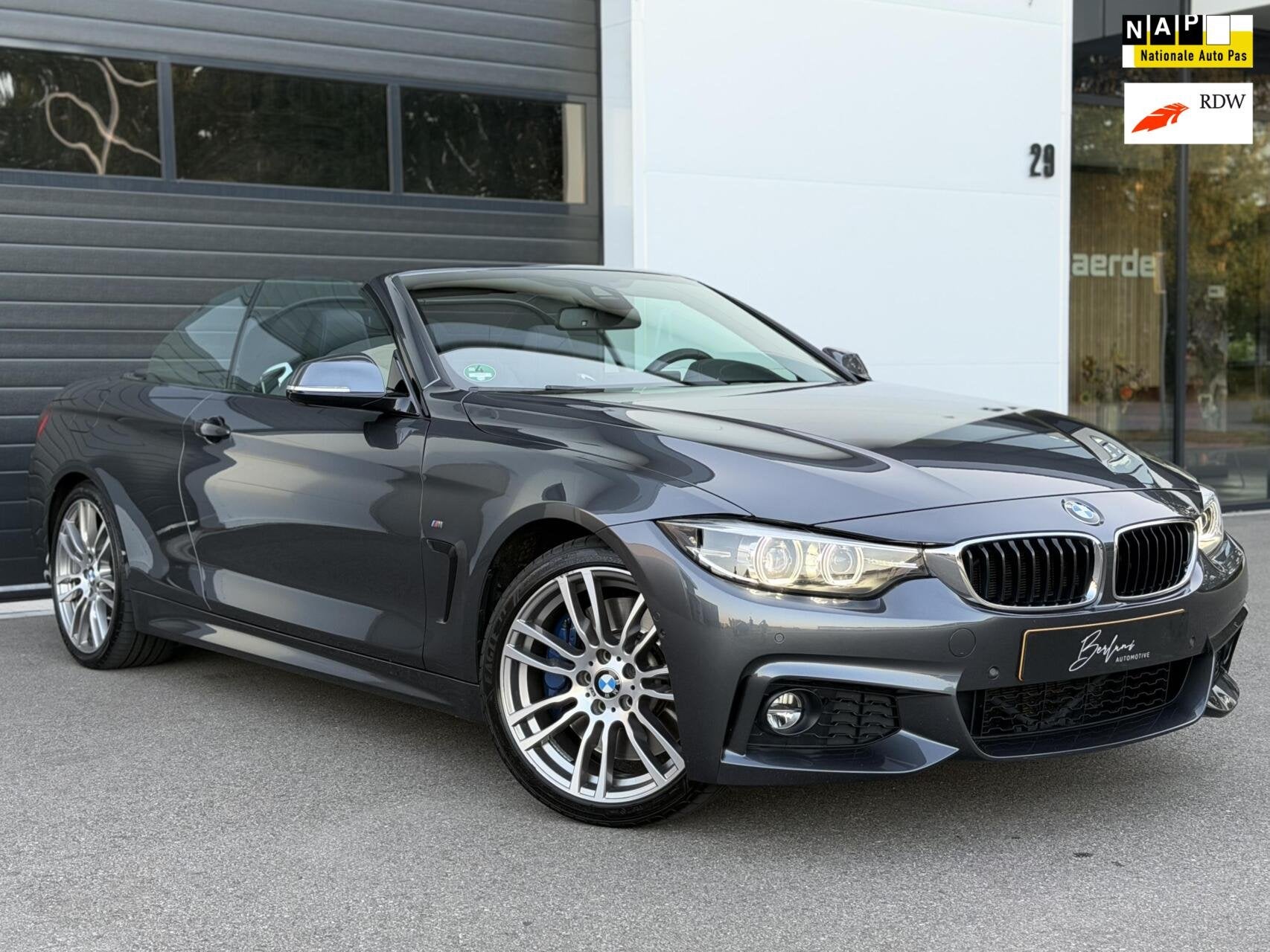 BMW 4-serie Cabrio 440i High Executive M-sport VOL|Dealeronh, Auto's, Automaat, Gebruikt, 4-Serie, Cabriolet