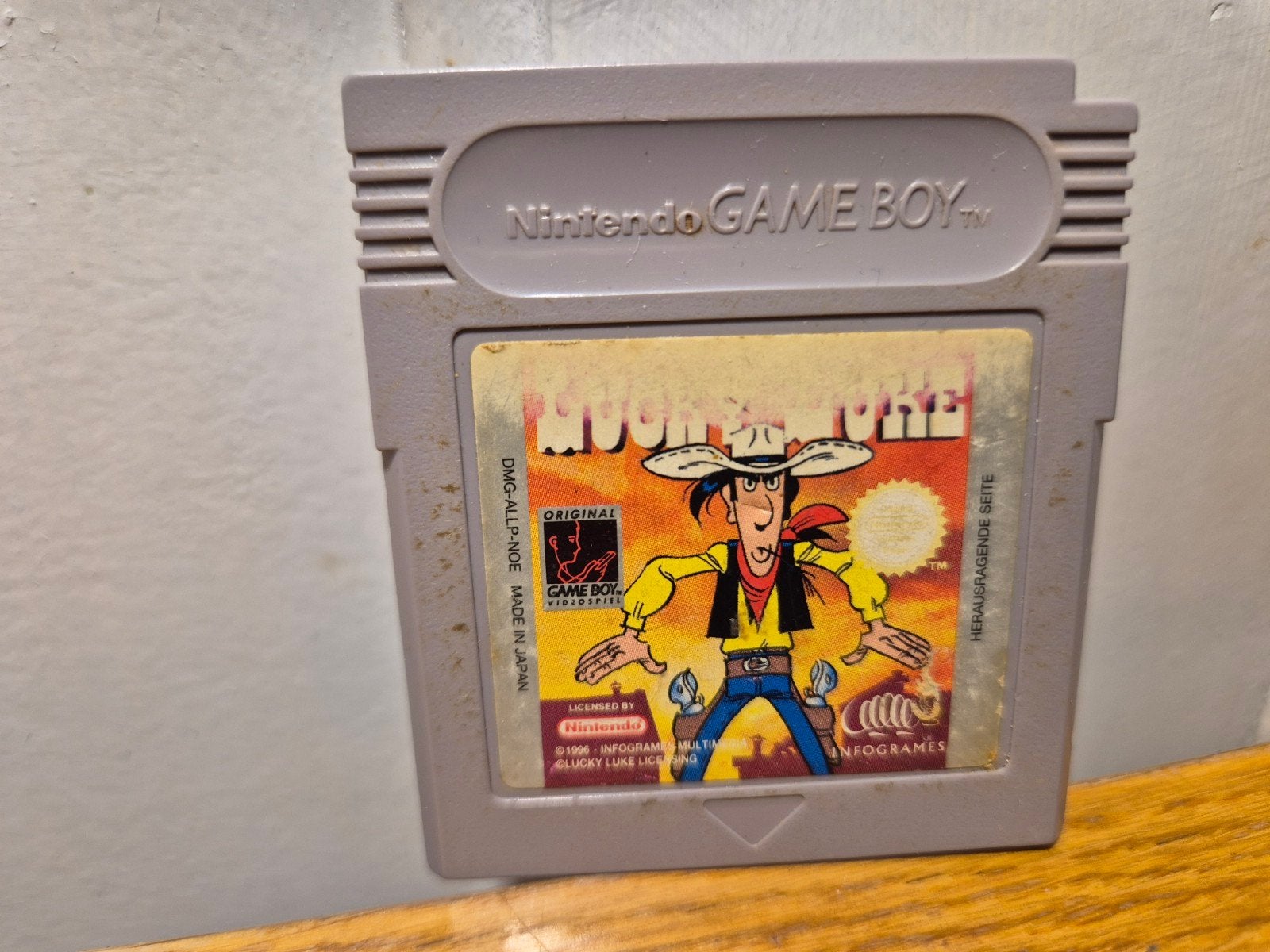 Lucky Luke Game Boy, Avontuur en Actie, 1 speler, Ophalen of Verzenden, Zo goed als nieuw