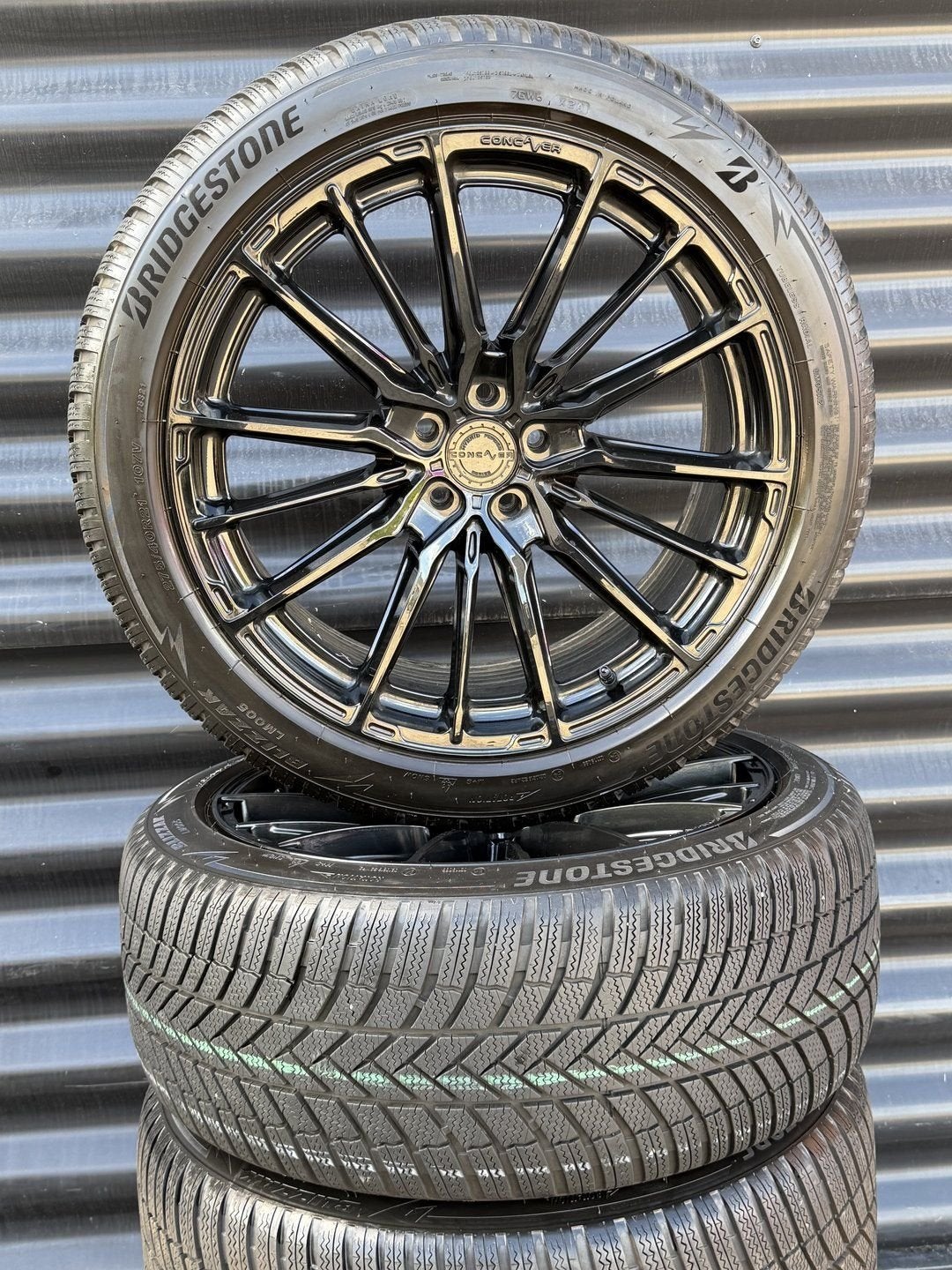 Nws 21” Bmw Concaver CVR7 G05 X5 X6 G06 velgen Winterbanden