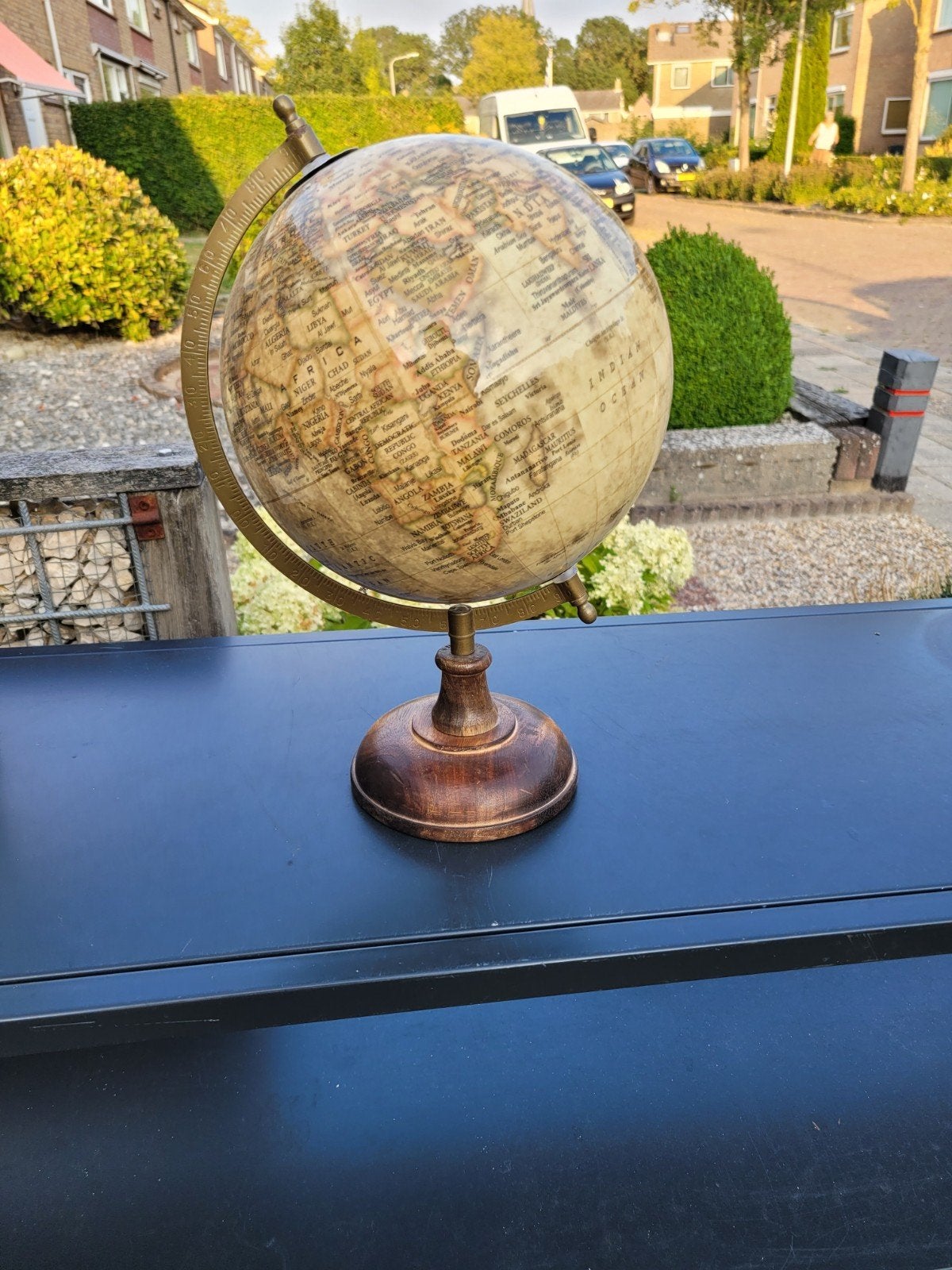 Super leuke wereldbol, Ophalen, Kunststof, 22 cm, Draaibaar
