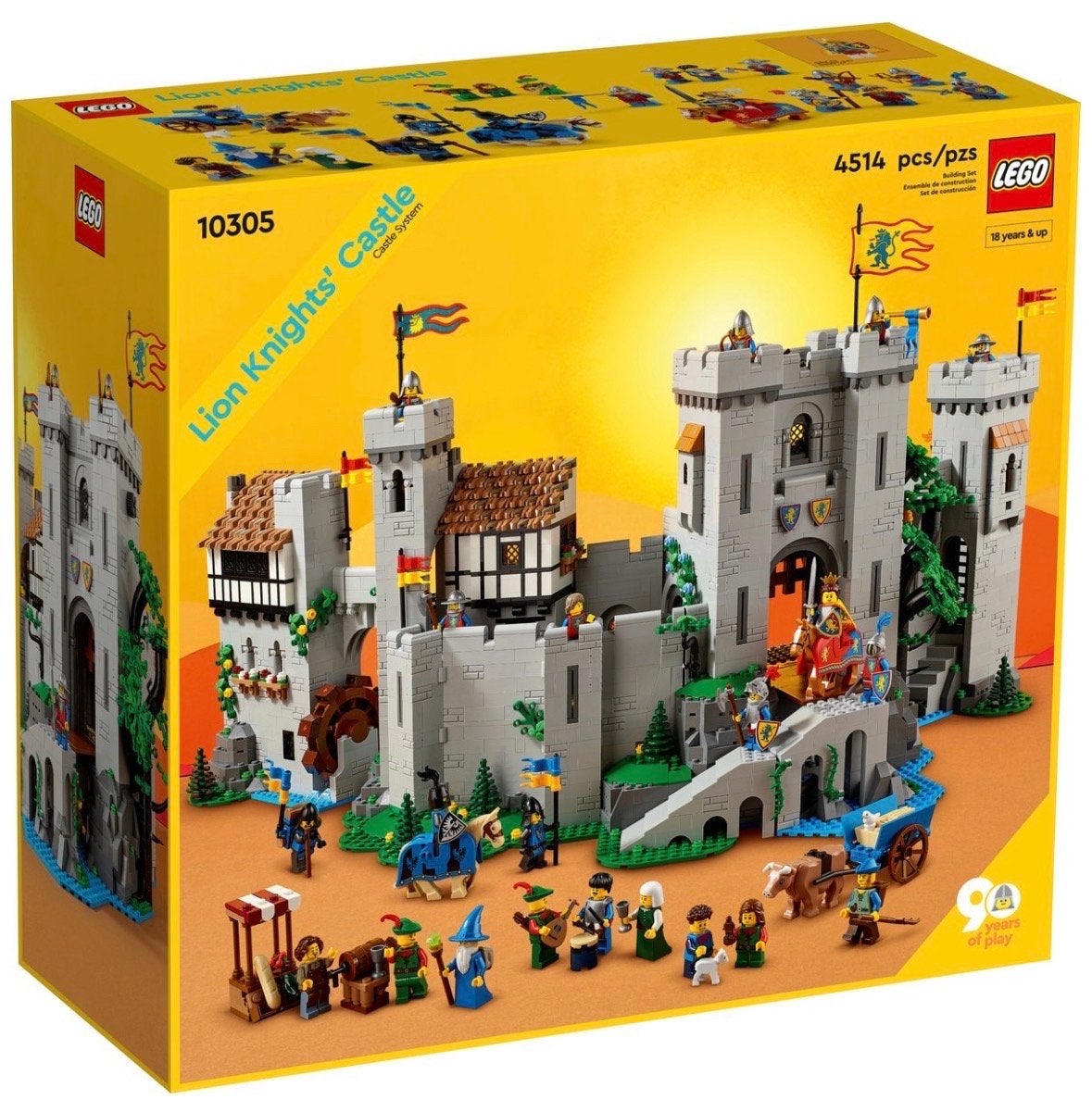 LEGO 10305 Lion Knights' Castle - Nieuw in doos, Kinderen en Baby's, Speelgoed | Duplo en Lego, Ophalen of Verzenden, Nieuw