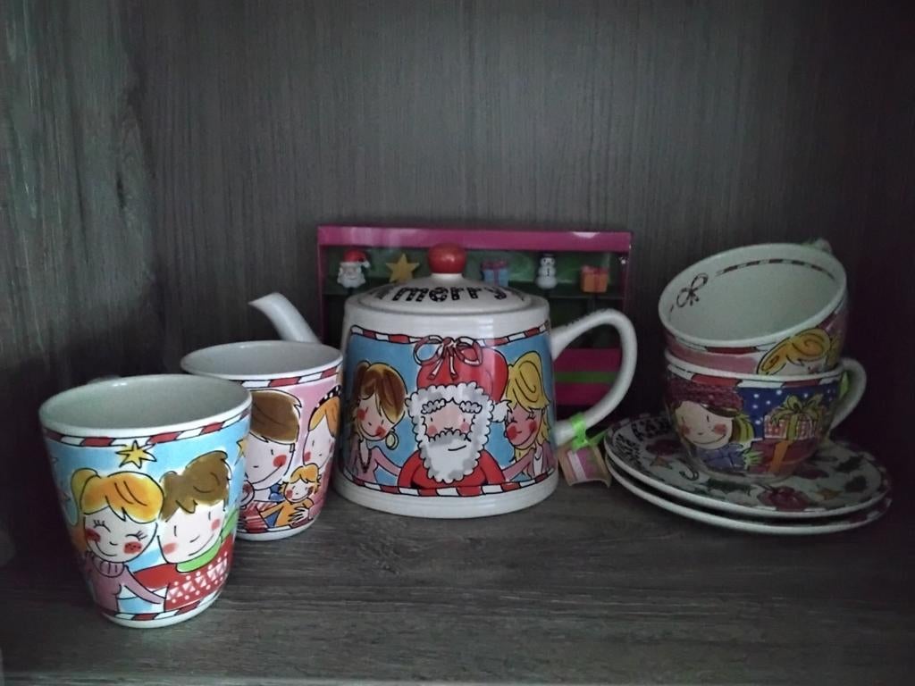 Blond Amsterdam Kerst Servies, Huis en Inrichting, Ophalen of Verzenden, Aardewerk, Blond Amsterdam