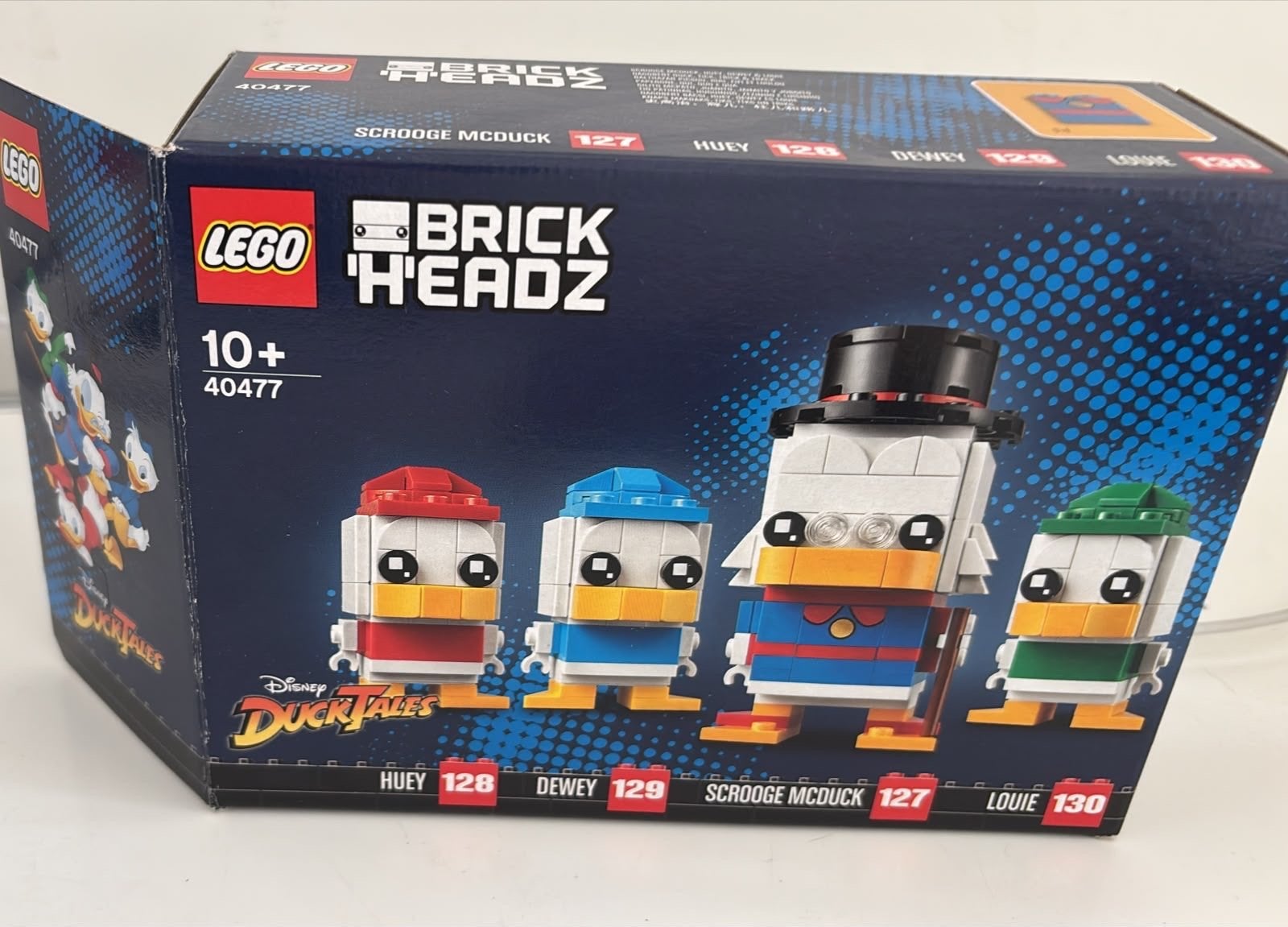 LEGO BrickHeadz 40477 Dagobert Duck, Kwik, Kwek en Kwak, Ophalen, BrickHeadz, Lego, Zo goed als nieuw