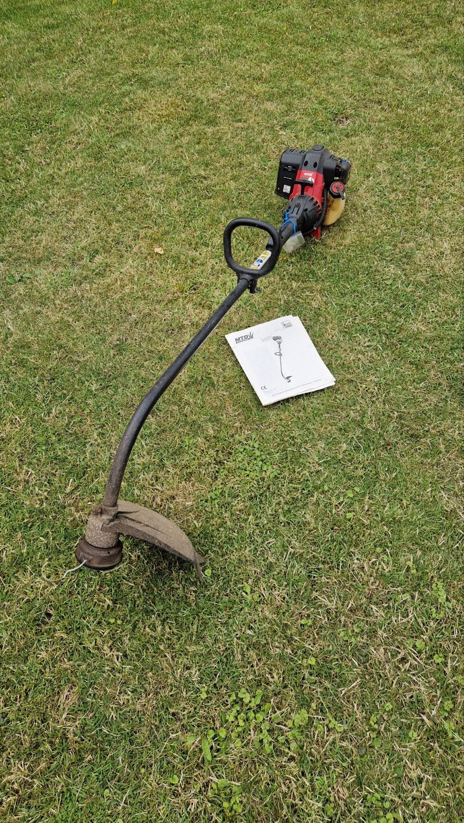 Mtd motor grastrimmer met defect, Tuin en Terras, Grastrimmers, Ophalen, Gebruikt, Benzine