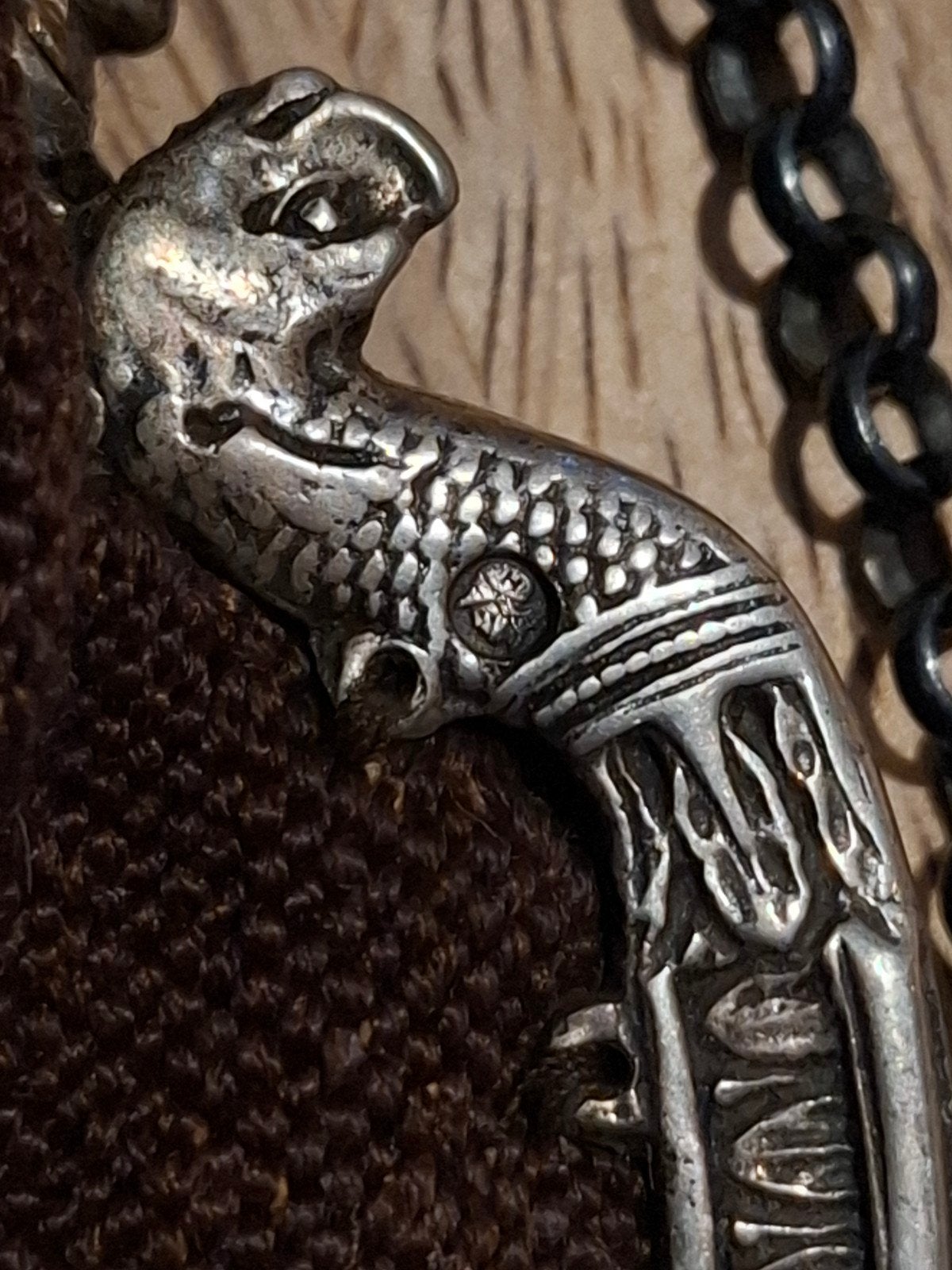 zilveren tasje antiek, Ophalen of Verzenden, Zilver, Zilver