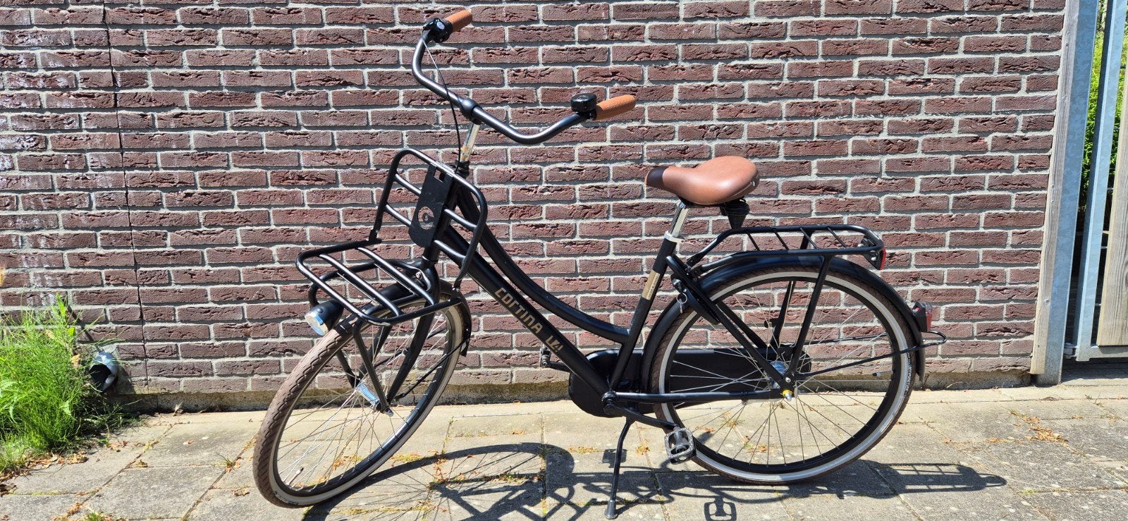 Cortina U4 Transportfiets - 26 inch, Fietsen en Brommers, Fietsen | Dames | Damesfietsen, Terugtraprem, Versnellingen, Zo goed als nieuw