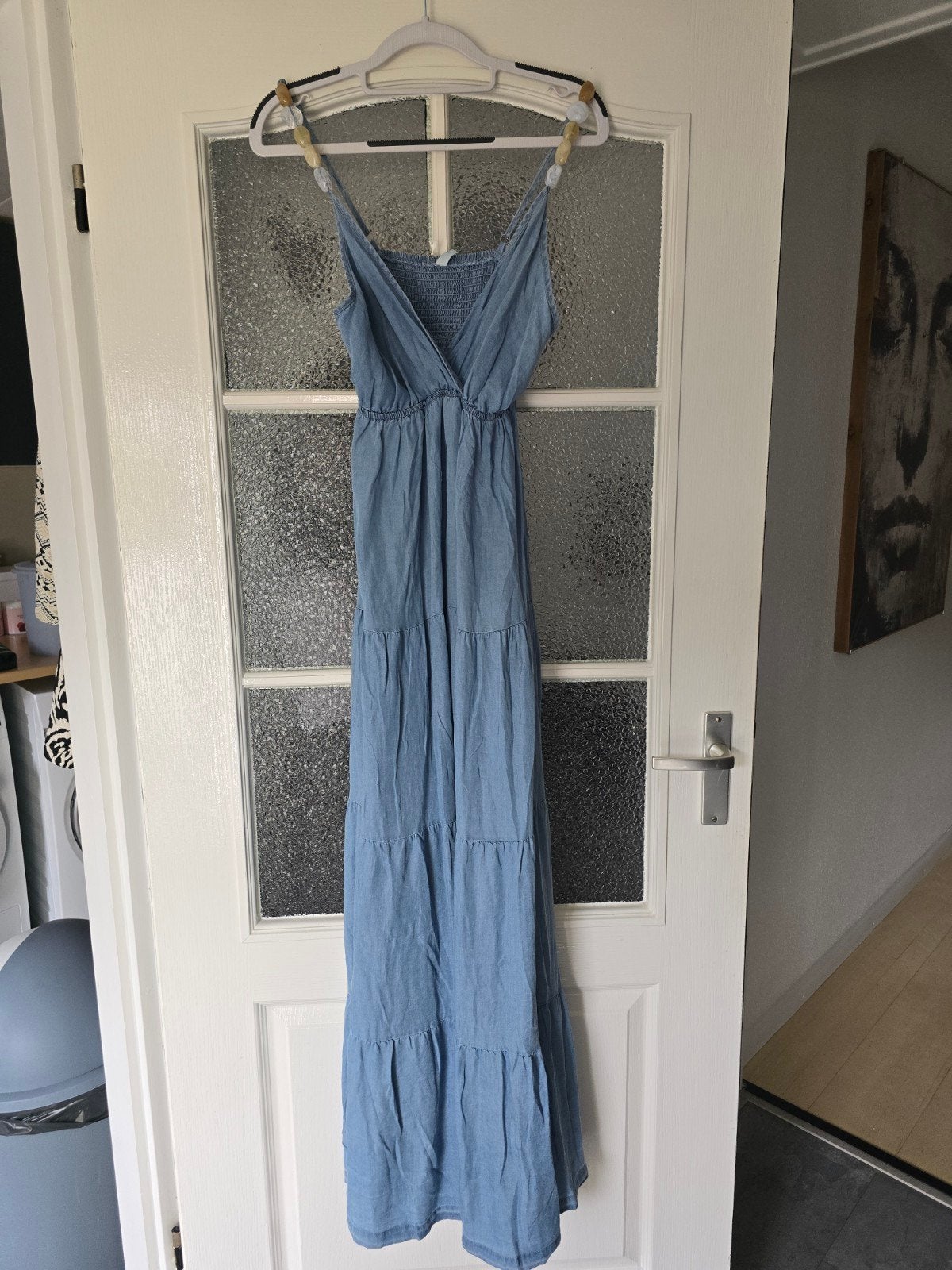 nieuw spijkerjurk 38 40 42, Kleding | Dames, Jurken, Maat 38/40 (M), Blauw, Nieuw, Ophalen of Verzenden