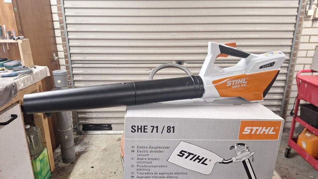 (NIEUW) Stihl BGA 45 Accu Bladblazer, Ophalen of Verzenden, Nieuw, Overige soorten, Stihl