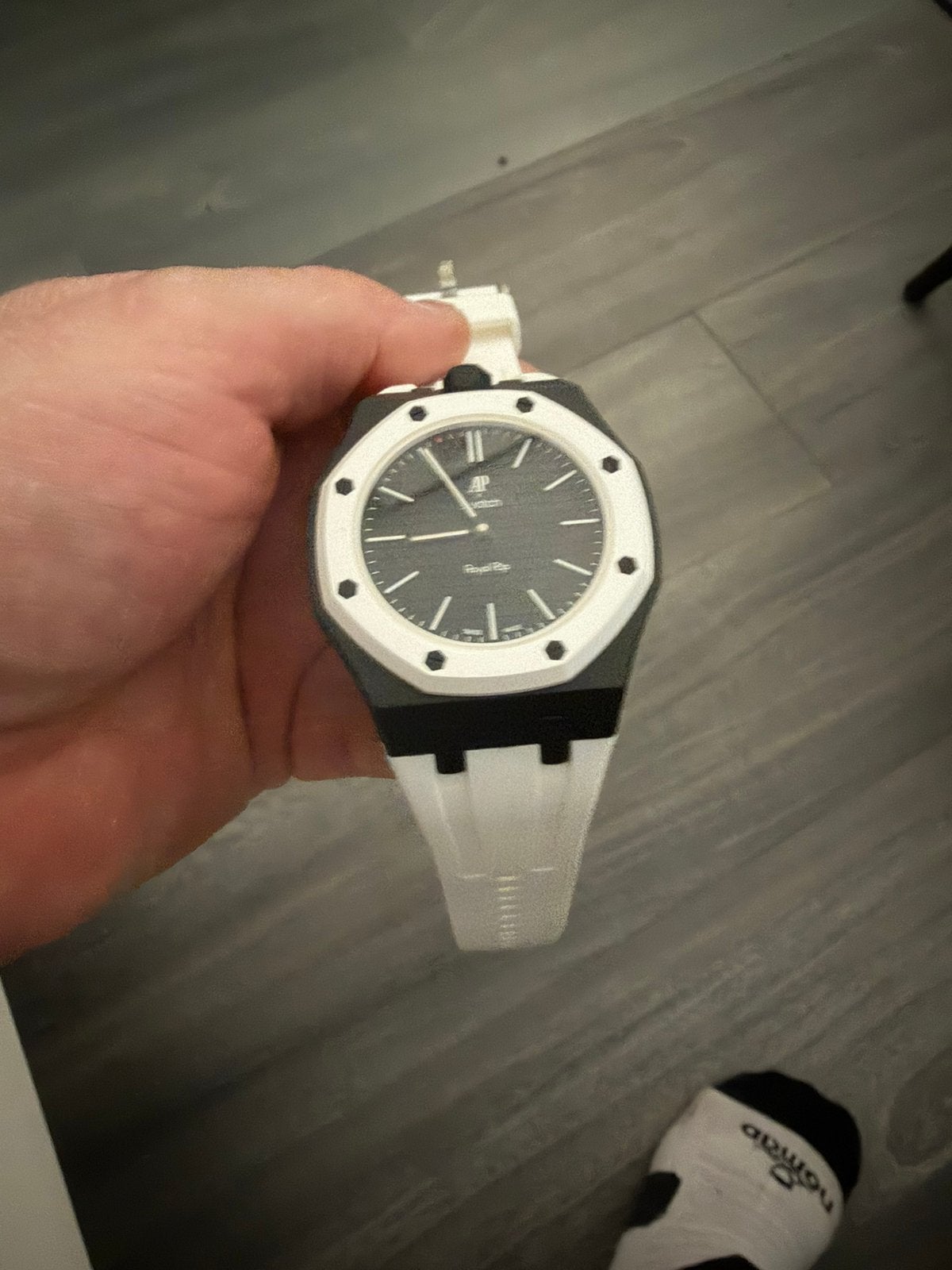 AP Swatch royal pop collectie Polsband., Overige materialen, Polshorloge, Swatch, Nieuw