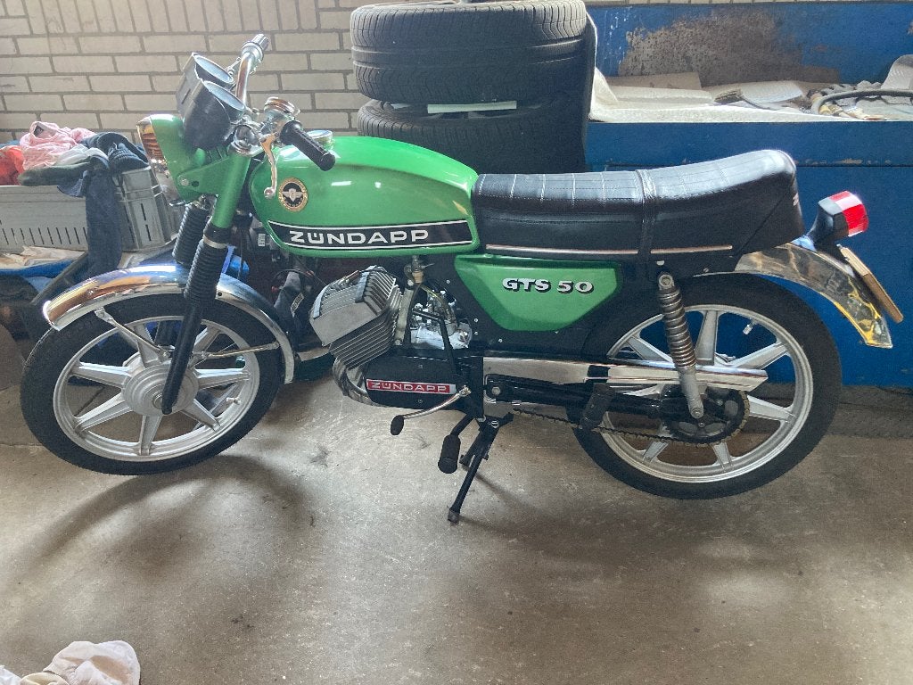 Zundapp gts50 529, Fietsen en Brommers, Brommers | Zundapp, Ophalen, Gebruikt, Maximaal 45 km/u, GTS50