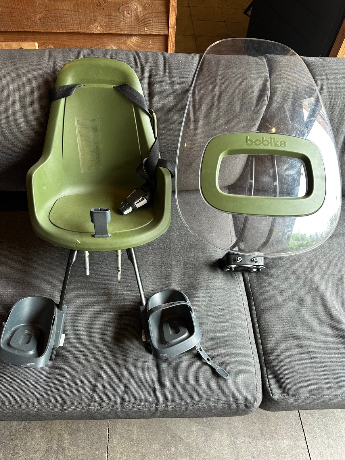 Bobike Go Mini + windscherm, Fietsen en Brommers, Ophalen, 9 t/m 18 kg