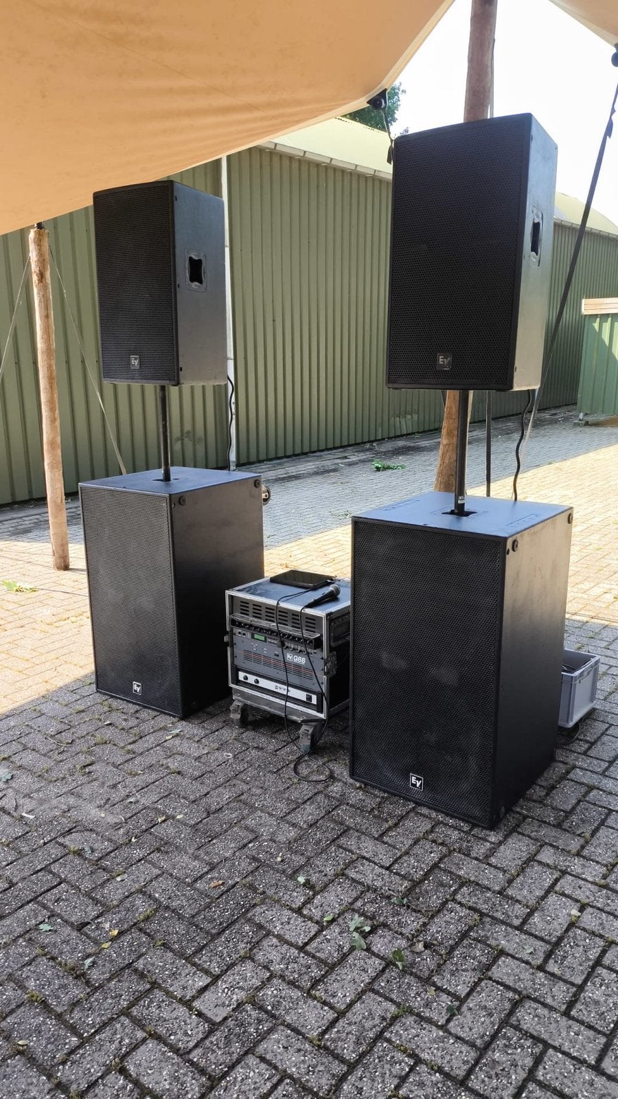 Electro-Voice PA-set / geluidsinstallatie, Ophalen, Gebruikt, 1000 watt of meer, P.A.