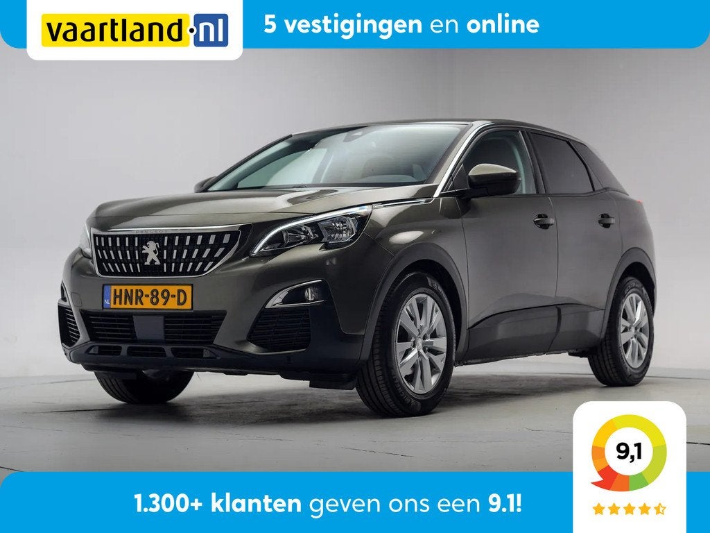 Peugeot 3008 1.2 PureTech Premium Aut. [ Navi i-Cockpit Carp, Automaat, Gebruikt, 1295 kg, 1199 cc