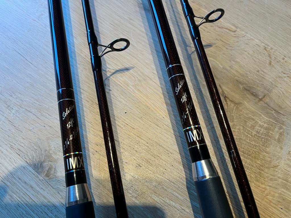 Karperhengels IMX SOLUTION 12 ft - 2,25/2,5 lbs, Ophalen, Gebruikt, Werphengel