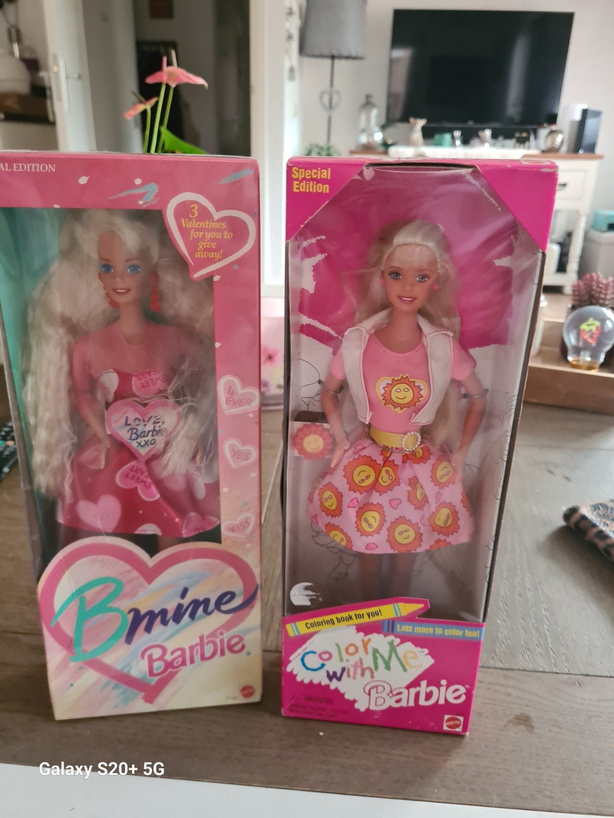 Barbie Special Edition poppen - B Mine & Color With Me, Ophalen of Verzenden, Nieuw, Barbie