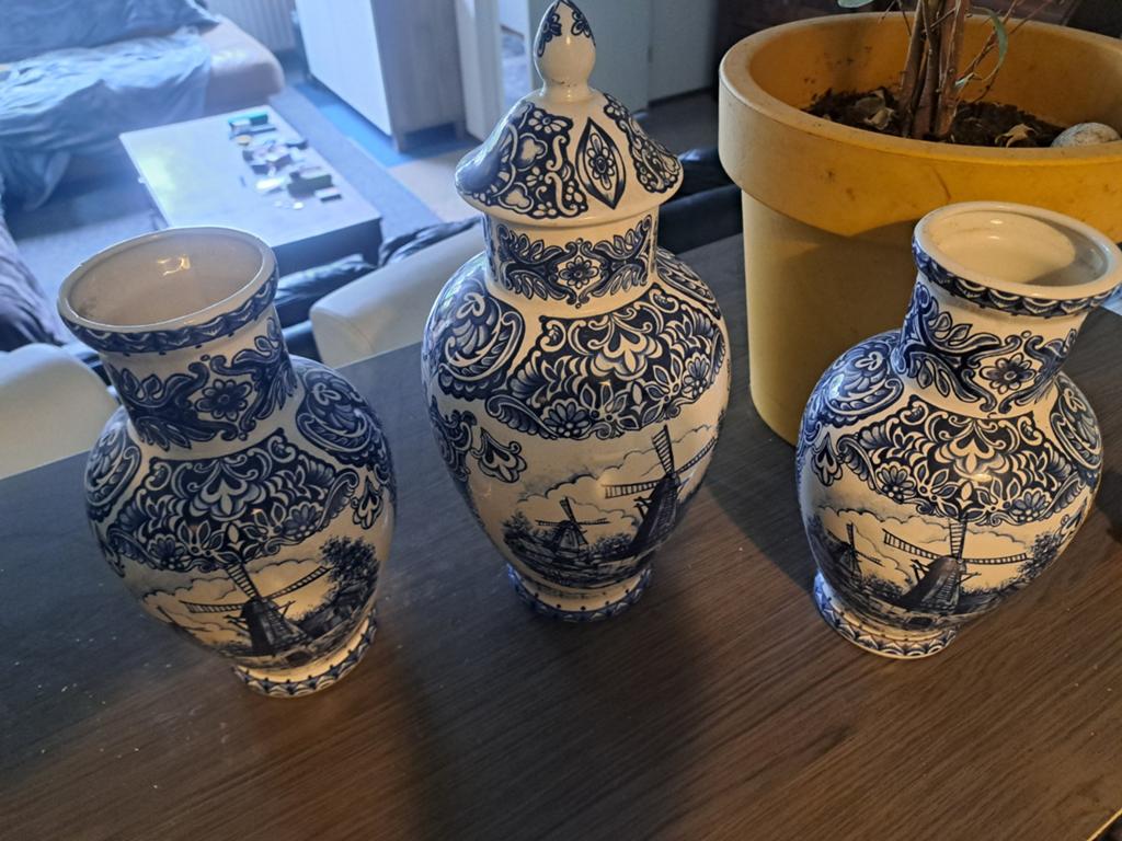 Delfts Blauw molens, Ophalen of Verzenden