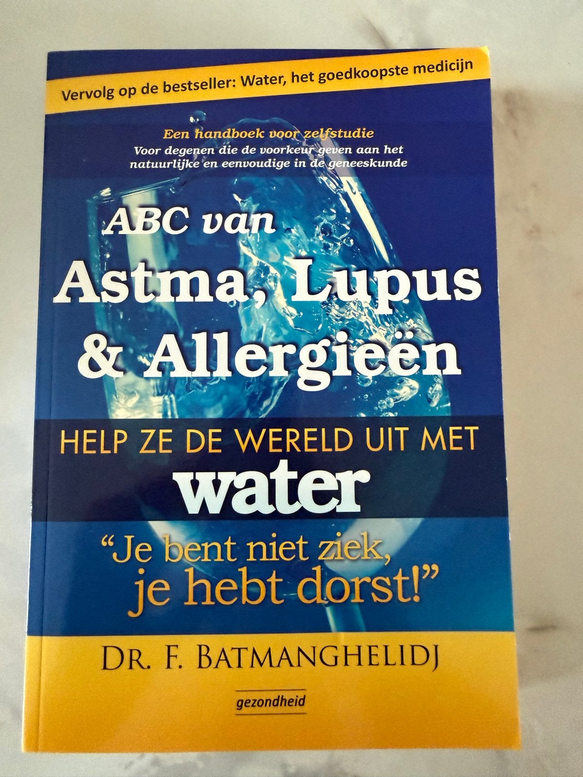 ABC van Astma, Lupus & Allergieën - Dr. F. Batmanghelidj, Ophalen of Verzenden, Zo goed als nieuw, Ziekte en Allergie