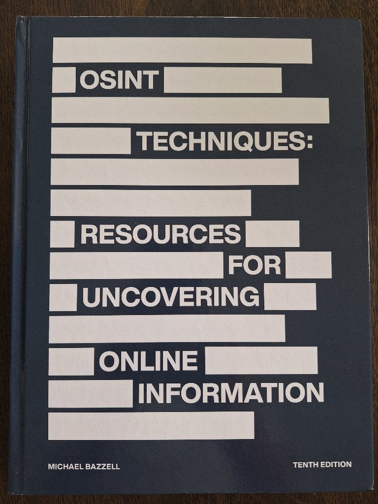 OSINT Techniques, Ophalen of Verzenden, Zo goed als nieuw