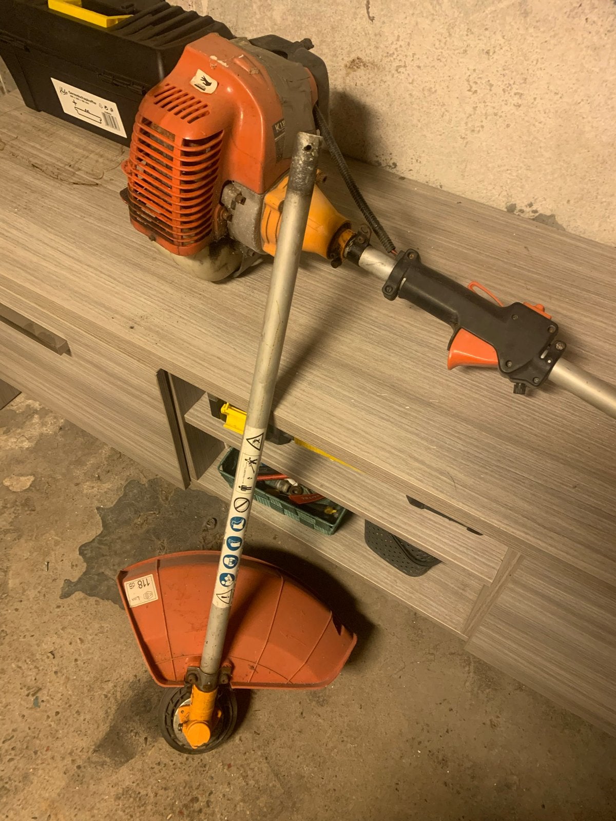 Kibani Combitool TMM520 Benzine Bosmaaier, Ophalen, Benzine, Gebruikt, 30 tot 50 cm
